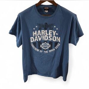 Harley-Davidson Men’s Kingman, AZ Blue Graphic T-shirt Size Large